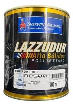 Bumper Coat Preto 900ml - Lazzuril