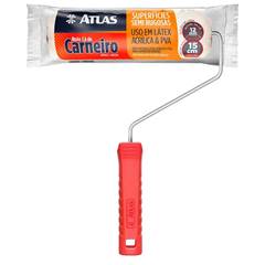 Rolo de Lã Ref. 328 15cm com Cabo - Atlas
