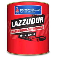Tinta PU 675ml Preto Semi Brilho - Lazzuril