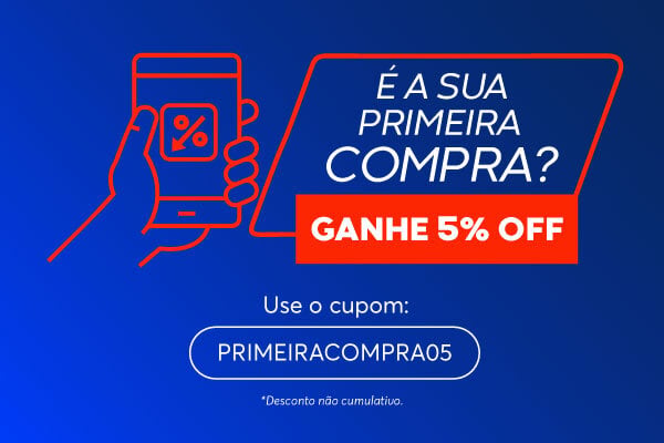 CUPOM 5%OFF - 1º compra