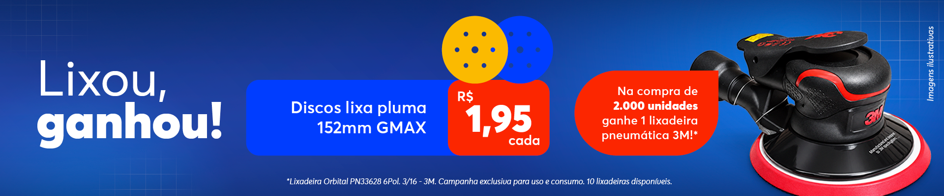 Lixo, ganhou.